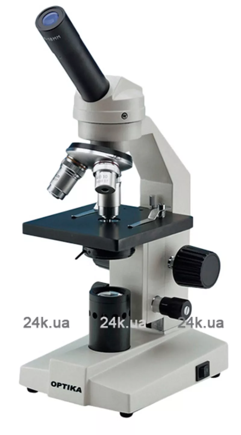Микроскоп Optika M-100FLED 40x-1600x Mono