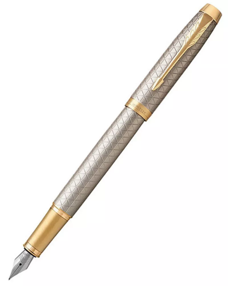 Ручка Parker IM 17 Premium Warm Silver GT FP F 24 111