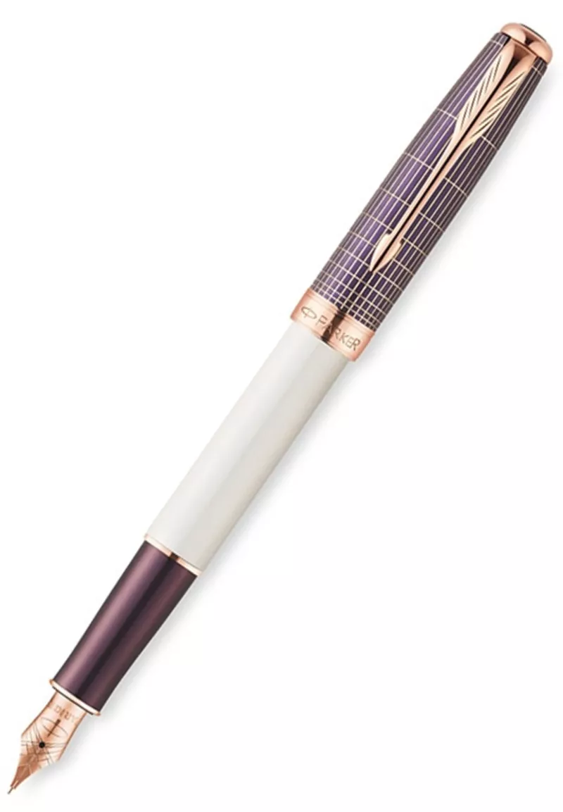 Ручка Parker SONNET 08 Contort Purple Cisele FP F87 112P