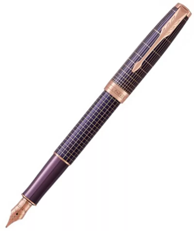 Ручка Parker SONNET 17 Cisele Silver Purple Matrix PGT FP F 88 011