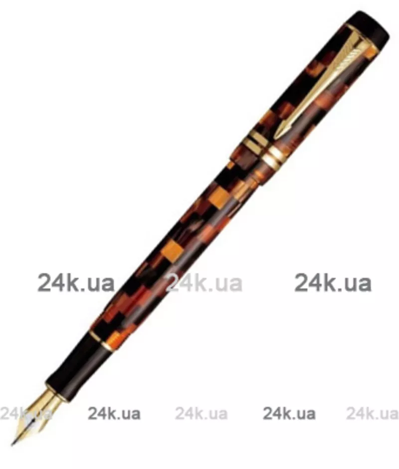 Ручка Parker Duofold Check Amber GT FP F 91 212K
