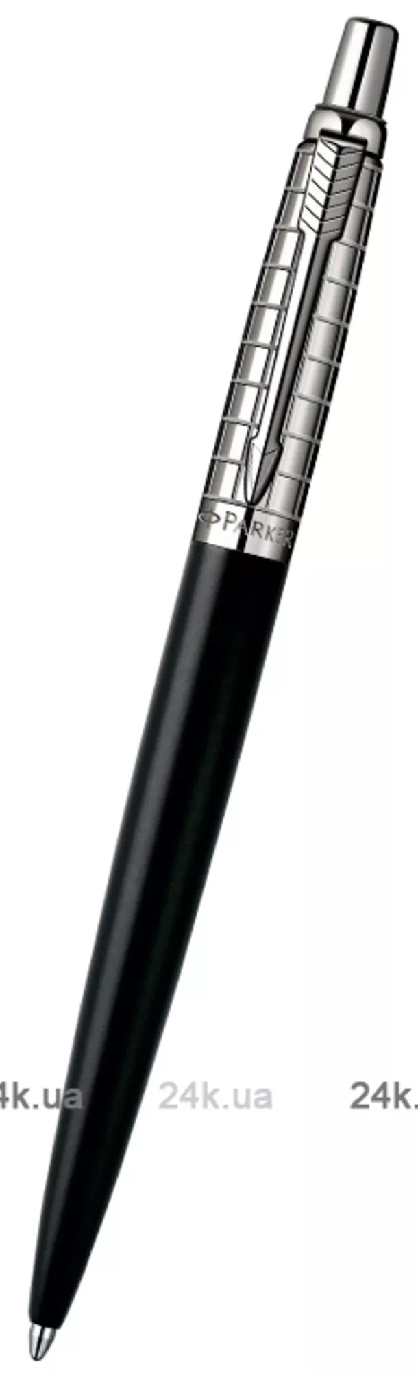 Ручка Parker Jotter Premium Satin Black SS Chiselled BP 15 332B