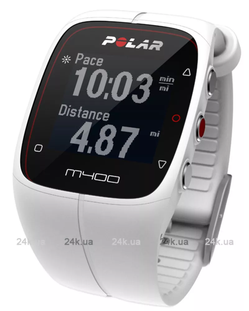 Спортивные часы Polar M400 WHI HR