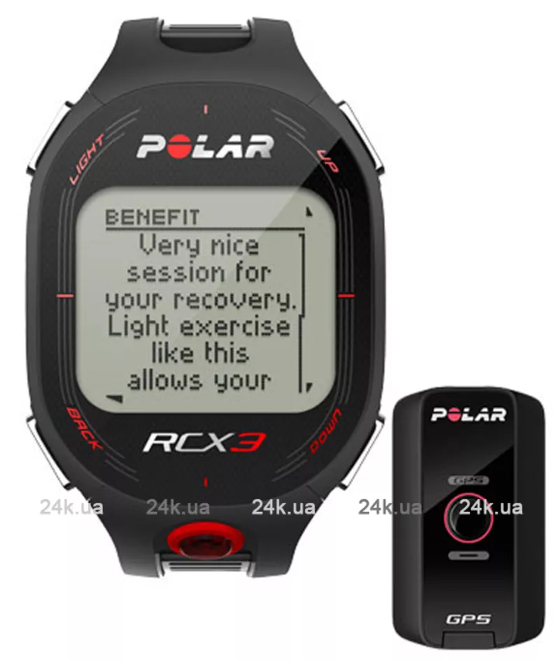 Спортивные часы Polar RCX3 BLK GPS