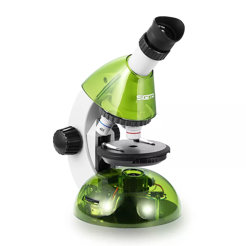 Микроскоп Sigeta MIXI 40x-640x GREEN