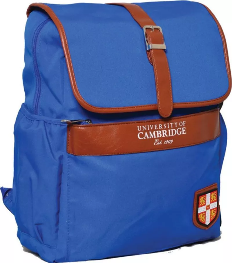 Рюкзак YES! CA071 Cambridge, голубой, 29x13x35.5см