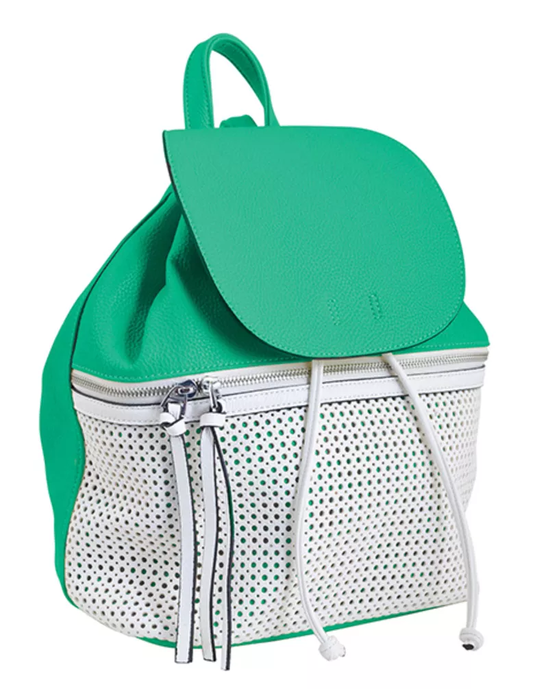Рюкзак YES! Сумка-рюкзак, зеленая, 29x25x17