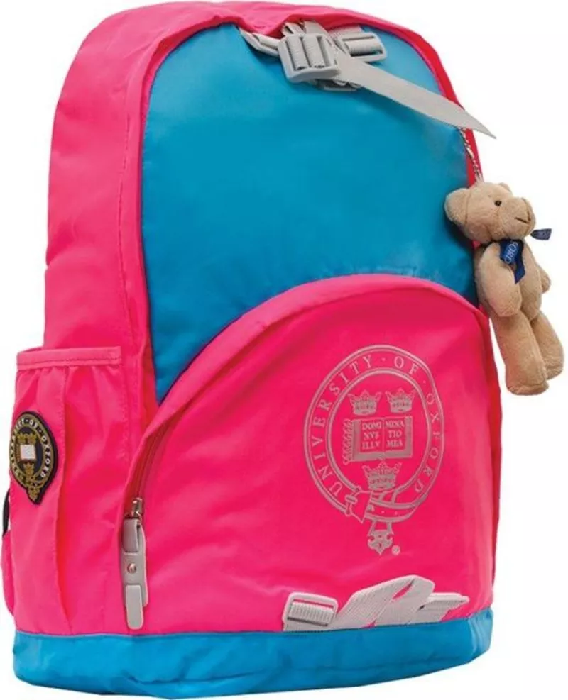 Рюкзак YES! Х225 Oxford, голубо-розовый, 33x17x47см